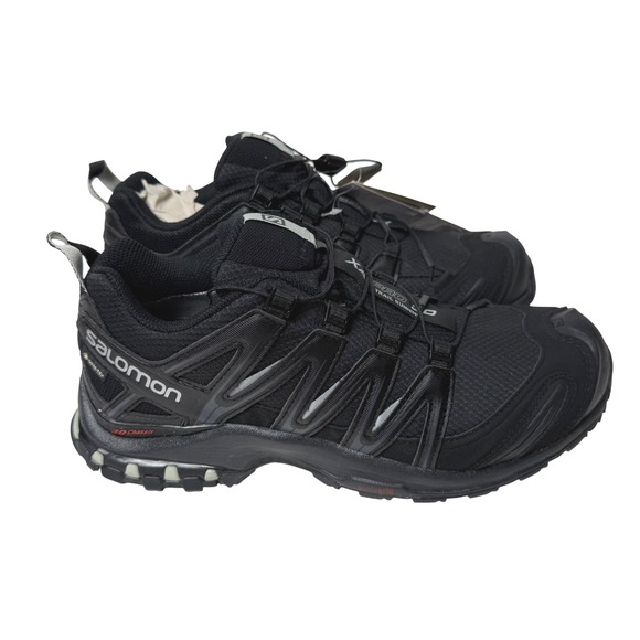 Salomon Trail Running Shoes XA Pro 3D GTX Womens 8.5 Gore-Tex Black Waterproof - Picture 2 of 9